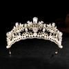 Gold Princess Wedding & Party Crown Headdress Hair Accessory