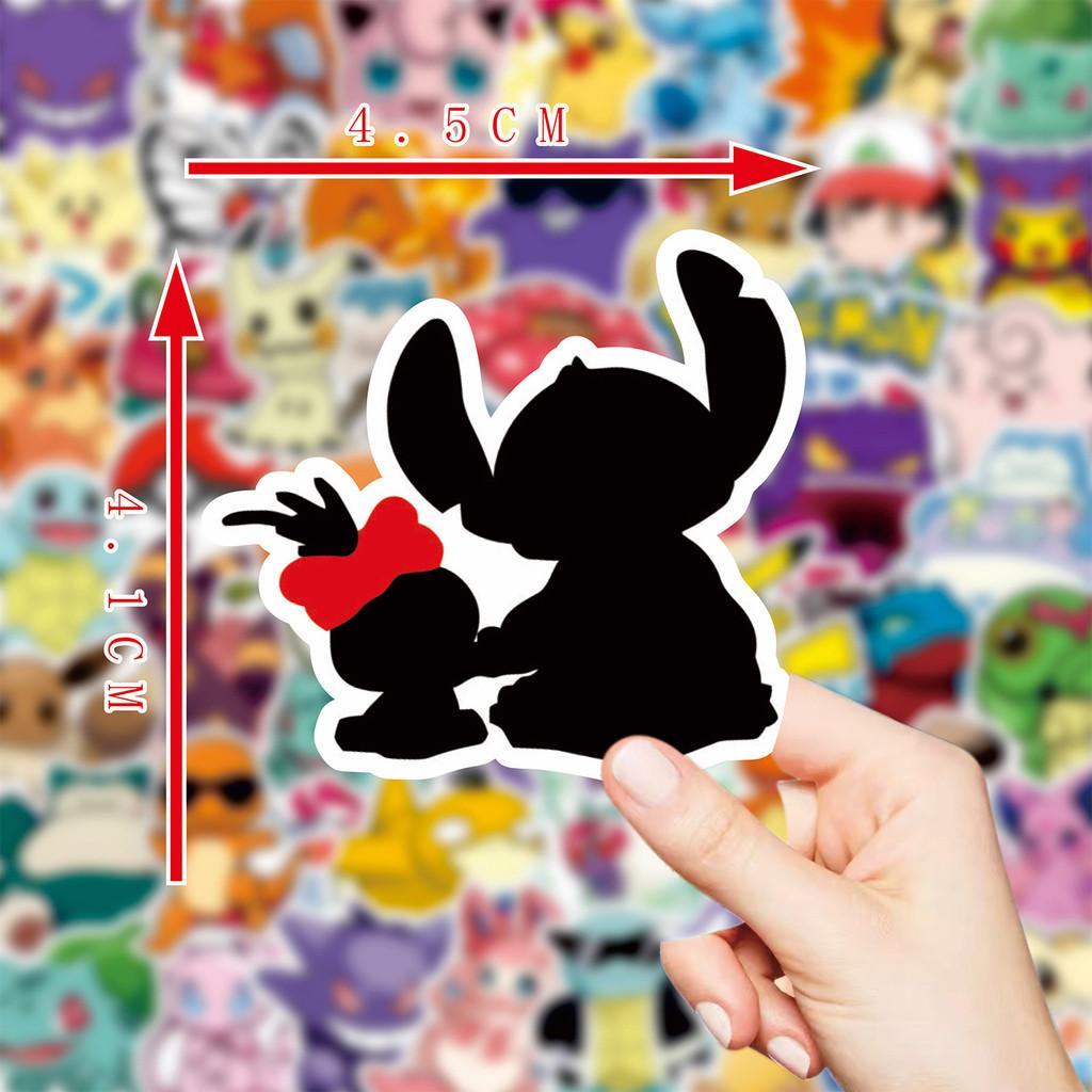 100PCS Stitch Stickers - Cute Cartoon Decals for DIY Notebook, Phone Case & Scrapbook Decor AnimeWorlds Store