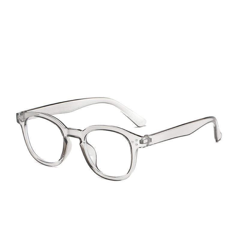 Vintage Computer Glasses big Frame Women Men Anti Blue Light Round Eyewear Blocking Glasses Optical Spectacle Eyeglass