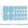 1PC Solid Color Toenail Polish Stickers Full Cover Waterproof  Toe Nail Patch Eco-friendly Long Lasting Toenail Decals Sticker(YMZ277-YMZ308)