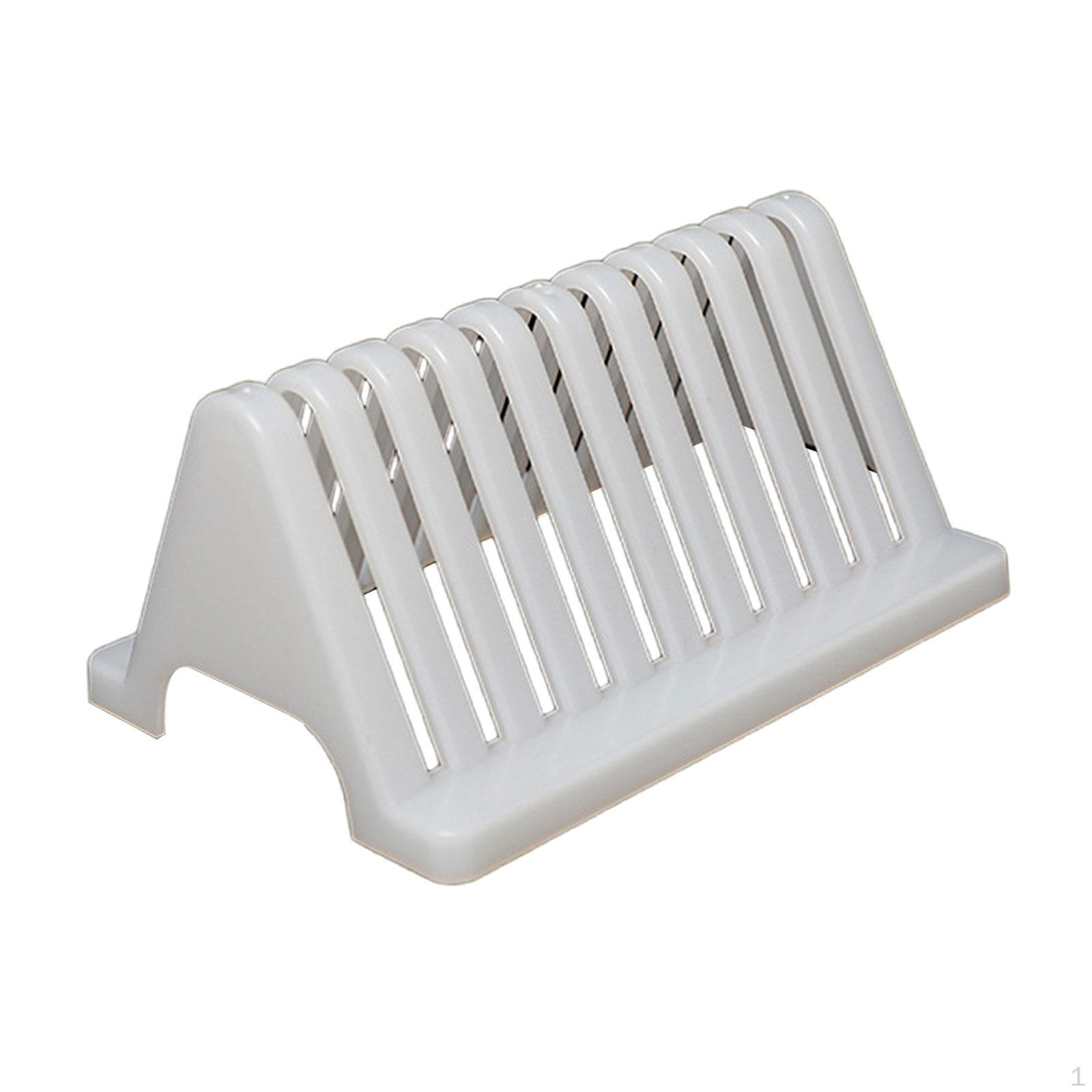 

Стойка для окрашивания предметных стекол для микроскопа, стойка для слива стеклянных предметных стекол для профессионалов белый