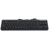 ELECOM Wired Keyboard TK-FCM107KBK Thin Membrane Type Antibacterial Compact Tenkeyless Black