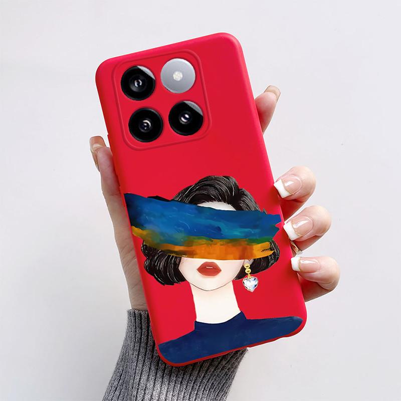 For Xiaomi 14T Pro Case Cute Astronaut Butterfly Cover Silicone Soft Phone Case For Xiaomi Mi 14T Pro Mi14T Fundas 6.67'' Bumper