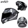 Full Face Motorcycle Helmet With Flip-Up Visor 3C Certified ABS Men Women All Season Use