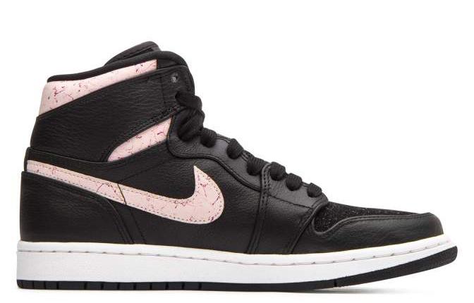 Jordan 1 Retro High Black Silt Red Women's AQ9131-001