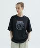Syubes Retro Disco Ball Symbol T-Shirt [Black]