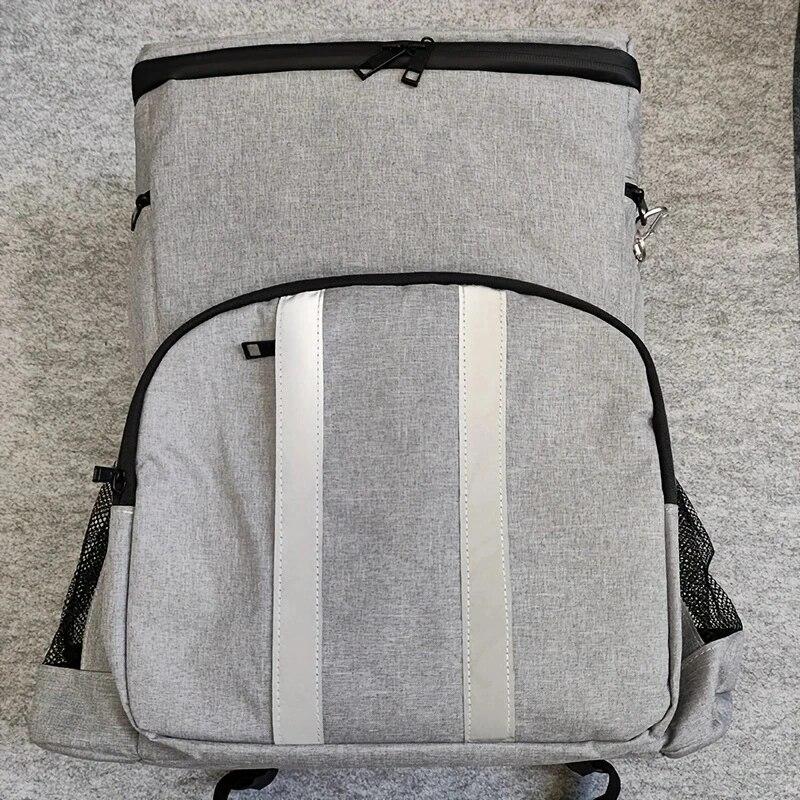 

Пляжный рюкзак-холодильник, изолированный, герметичный, мягкий, сумка-холодильник для пикника, кемпинга, обеда, пескозащитный, водостойкий чёрный