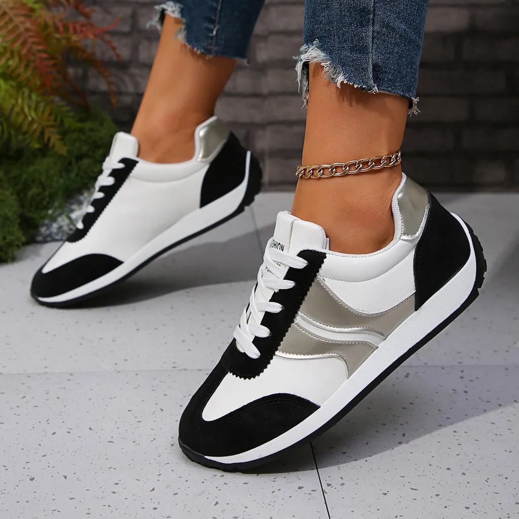 Fashion Brand Fashion Sneaker Luxury Women's Loafers Khaki Vulcanized Shoes Plus Size 42 Comfortable Basketball Shoes Trainers Platform