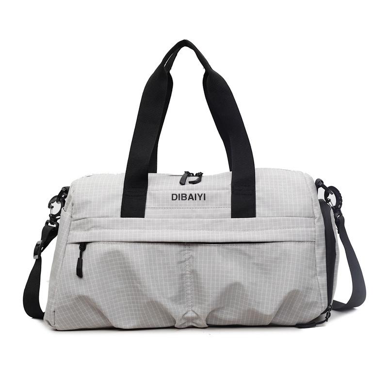 

Dry and Wet Separation Sports Fitness Bag Travel Bag Women s New Portable Short-distance Large-capacity Travel Duffel Bag серый