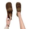 Women's 2025 Spring Soft-Soled Non-Slip Cowhide Loafers: Versatile, Comfortable Flat Shoes