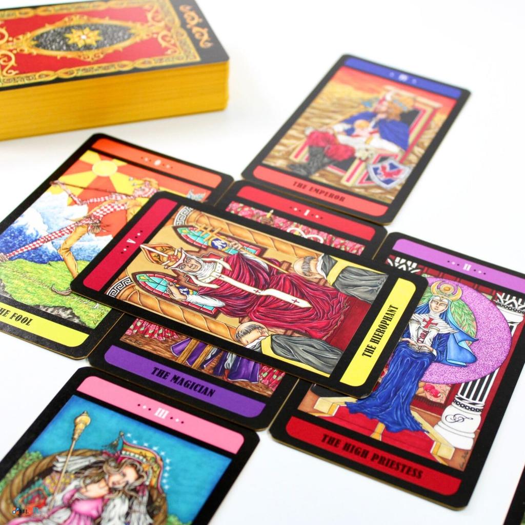 Tarot Cards Mystical Realm Tarot Spiritual Version 78 Cards Tarot Reading Booklet with Japanese Instructions Authentic Product I.I.J Waite-Smith