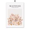 Matisse Line Face Coral Leaf Bird Abstract Posters And Prints Wall Art Canvas Painting Hotel Bar Pictures For Living Room Decor