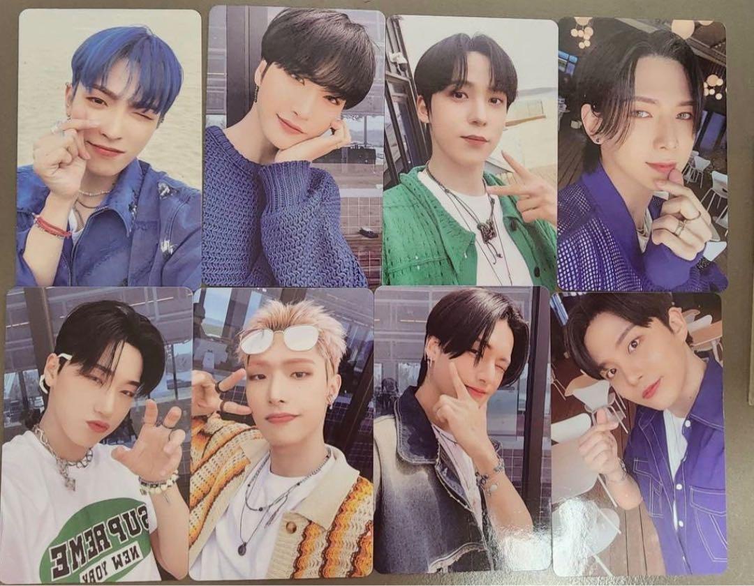 

[Б/У] Торговая карта ATEEZ летний фотобук 2023