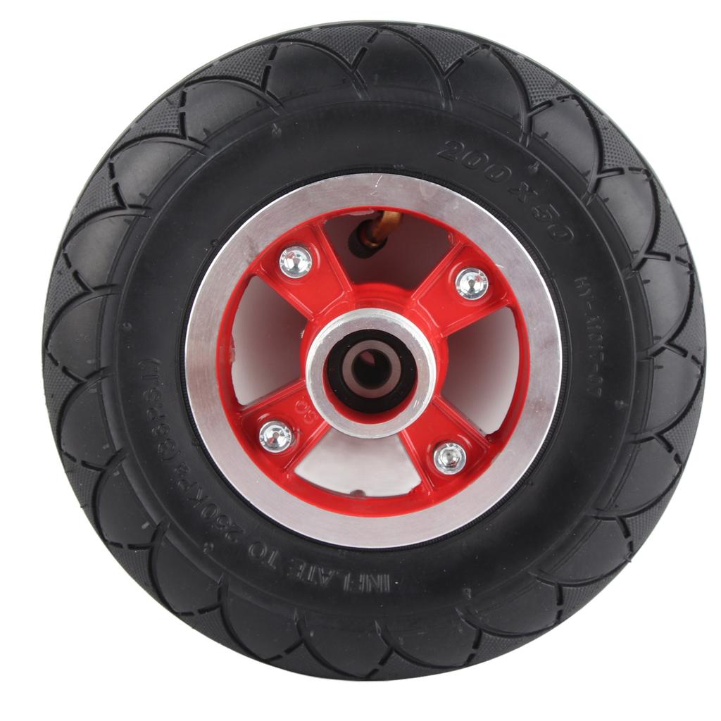 8 Inch 200X50 Electric Scooter Rear Hub Tyre Pneumatic Tire Inner Tube with Rear Hub