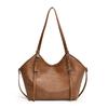 Tooxika New Retro Large Capacity High-end Commuter Bag For Women Simple And Versatile Shoulder Bag