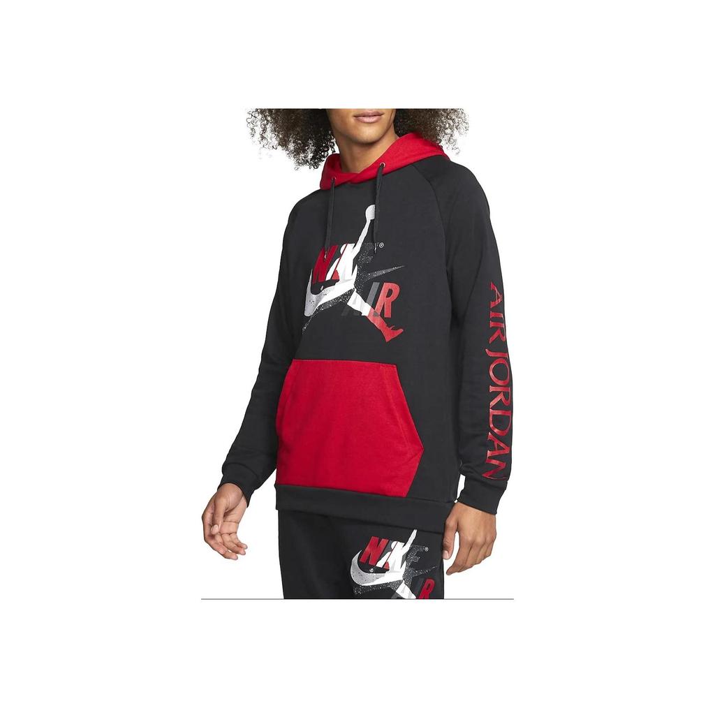Nike Men's Air Jumpman Classics Fleece Pullover Hoodie Black CK2852-010