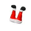Elf Leg Stake Tree Topper - Indoor/Outdoor Christmas Decoration