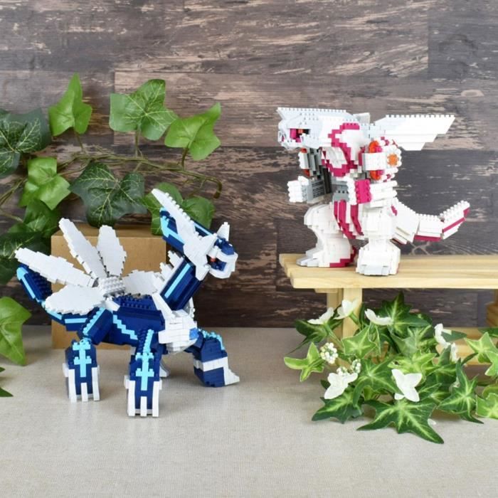 Figurine en briques - BANDAI - NANOBLOCK - Pokémon - Palkia - 1050 pcs