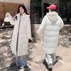 Winter new down cotton-padded clothes women's long over-the-knee to Korean version of cotton-padded jackets thickened warm loose coats
