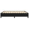 Vidaxl Bed Frame Without Mattress, Black, 160X200 Cm, Upholstered
