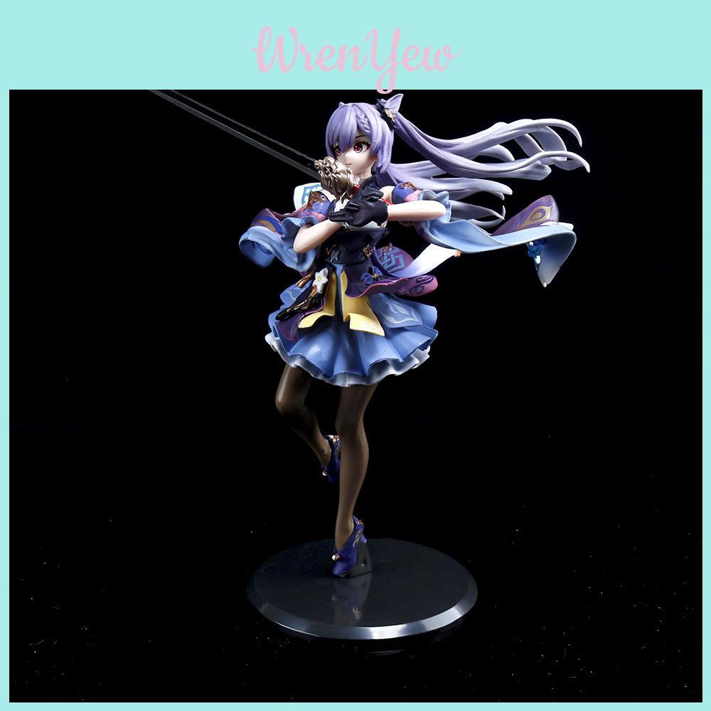 Genshin Impact Keqing Standing Figure Pvc Bagged Collectible