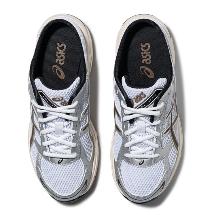 Asics Gel 1130 Mule Silver Brown Unisex Sneakers Cream 1203B048-101