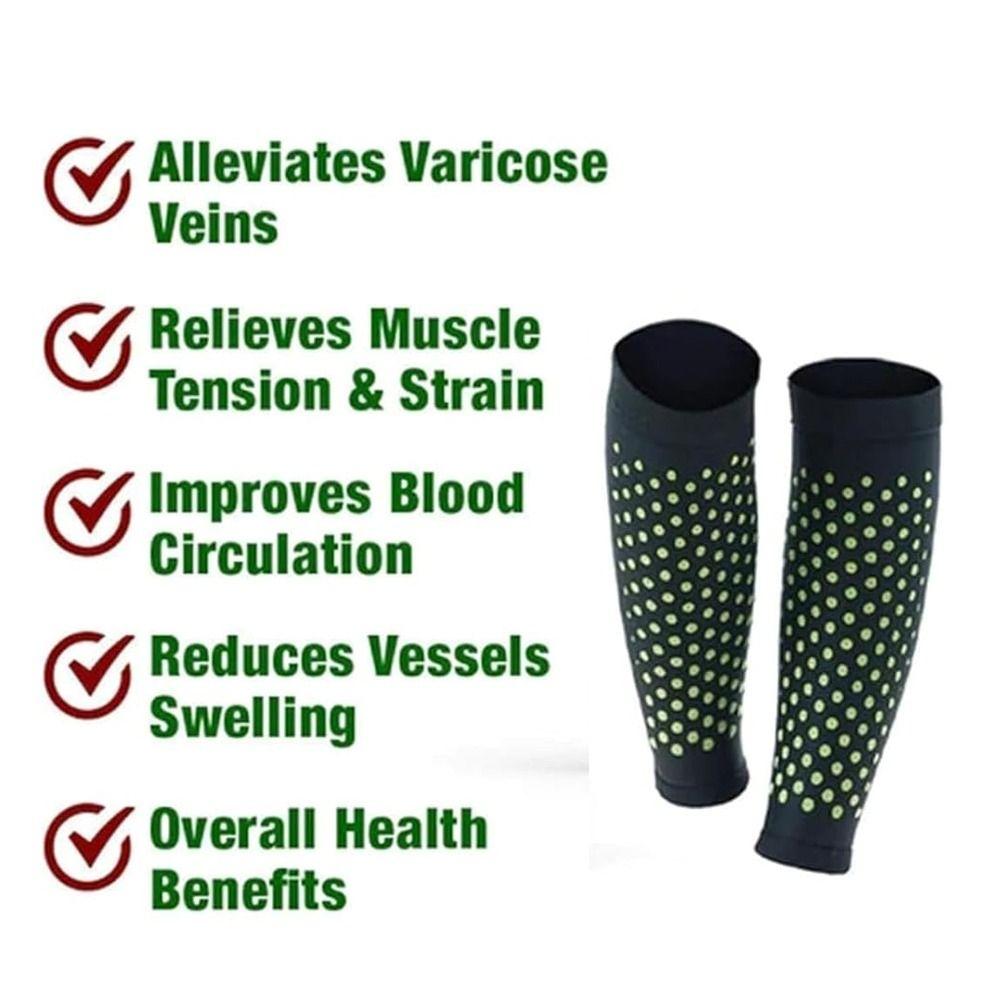 Alleviates Varicose Veins Self-heating Lymphatic Sleeves Knee Compression Sleeve