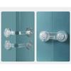 Child Lock Door Lock Drawer Lock Child Safety Door Lock Baby Guard Safety Lock Drawer Stopper Refrigerator Kitchen Safety Lock