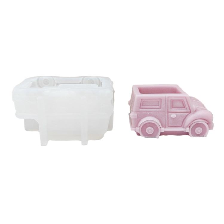 

Silicone Planter Mold 3D Car Shape Flowerpot Mold Storage Holder Vase Resin Mold 1