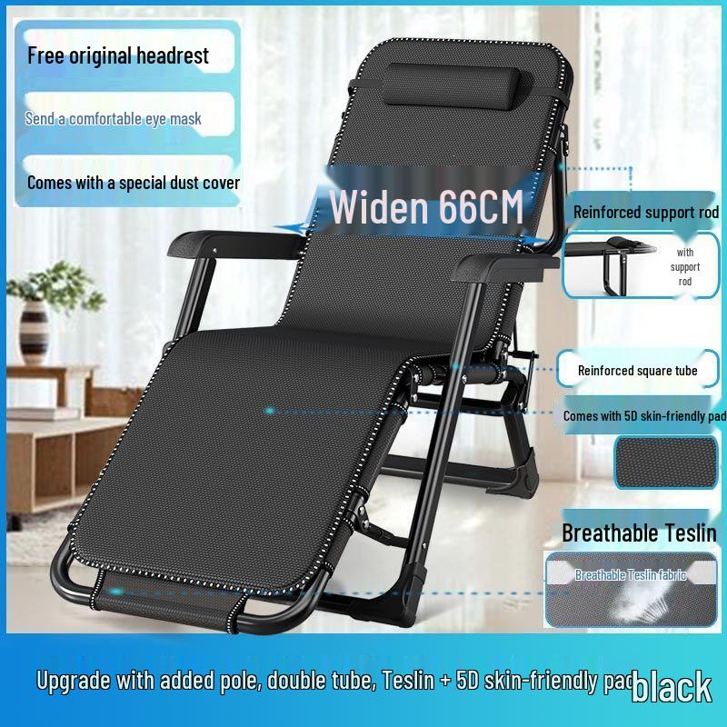 Folding Multi-functional Recliner Chair for Office, Beach, Home: Perfect for Nap and Lounge