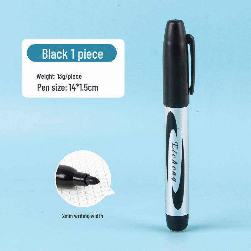 

Черный маркер на масляной основе Spot 700 — большой емкости, водонепроницаемый, быстросохнущий, заправляемый, с широким наконечником. Bulk чёрный