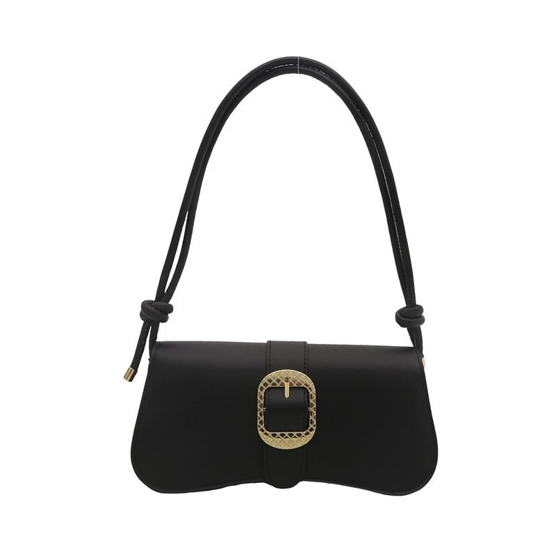 Chic Versatile Shoulder And Crossbody Bag For Women In Elegant Black White And Khaki