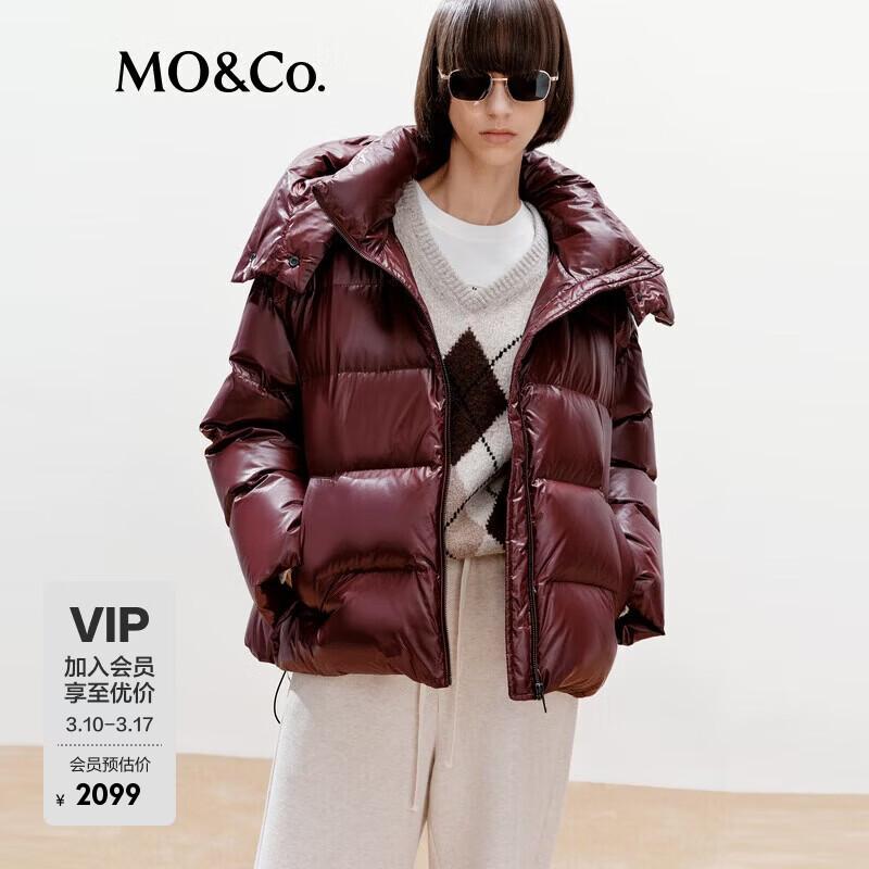 MO&Co. Women's Hooded Duck Down Jacket