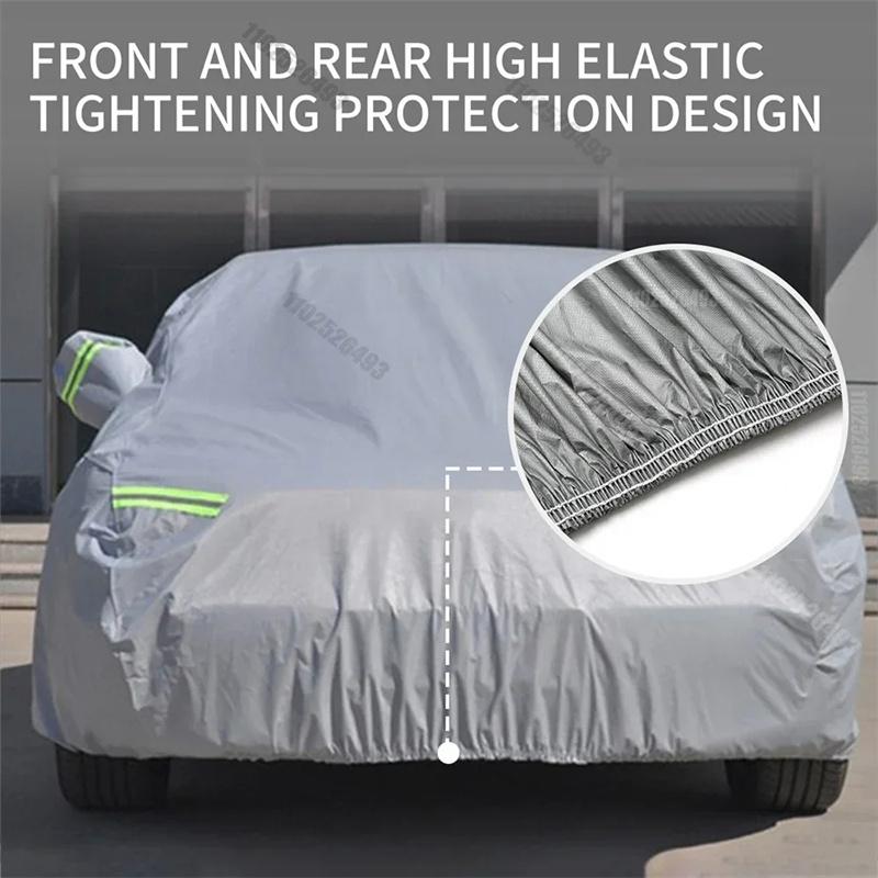 Waterdichte Autohoezen Universele SUV/Sedan Volledige Autohoezen Waterdicht Stofdicht Zonnescherm UV-Bestendig Beschermer Bescherming Automobielhoes