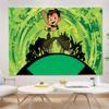 Cartoon B-Ben 10 Background Boy Children Birthday Party Decoration Banner Cartoon Photography Background Poster