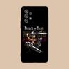 AOT Mikasa Mobile Phone Case for Samsung Galaxy A73 72 71 70 56 55 54 53 52 36 35 34 23 16 15 5G Colour Protective Luxury Pretty