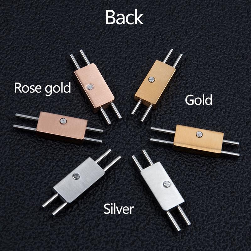 13mm End Link Connection Stainless Steel For PA-TEK PHILIPPE PP 5711 5712G Watch Strap Rubber Leather Nautilus Watchband