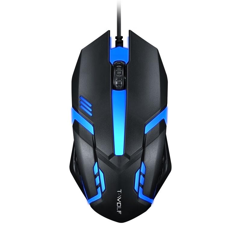 Leilang V1 Luminous Wired USB Mouse
