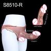 SXXY Skin Feeling Briefs&Boxer shorts Pants With Large Hollow Dildo Realistic Male Strapon Penis Sleeve Adult Sex Game