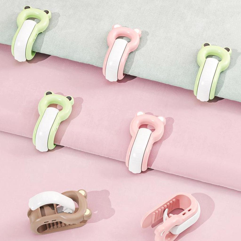 Reusable Quilt Fixing Clip Needle-free Safe Escape-proof Quilt Household Quilt Cover Corner Clamp Bed Sheet Clips Sheets Holder