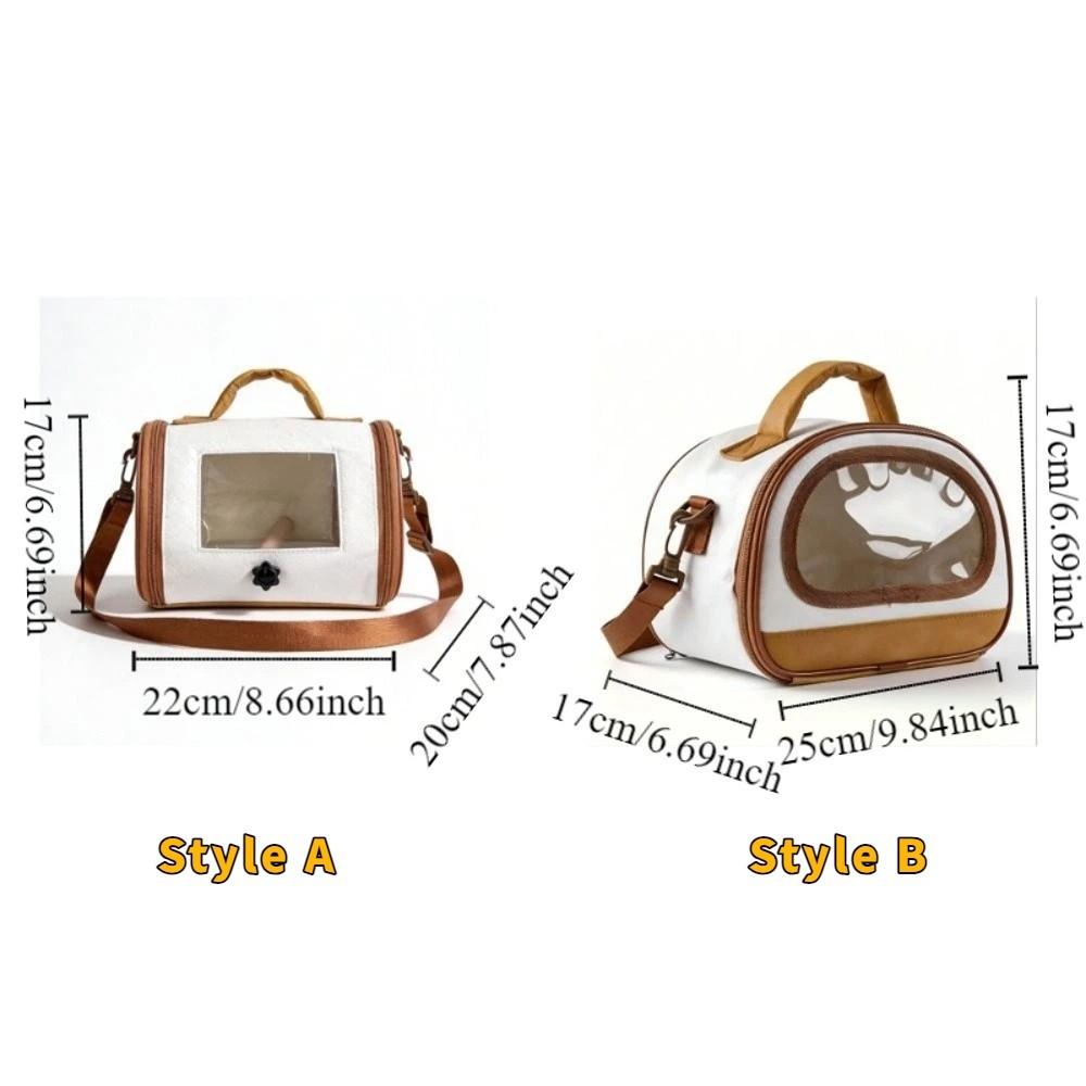 Transparent Window Parrot Carrier Bag Breathable Holes Bird Transport Cage  Activities