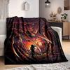 1pc A Nightmare On Elm Street Flannel Throw Blanket - HD Printed Lightweight Soft Warm All-Season Blanket for Sofa, Bed, Travel, Camping 063