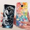 Clear For Samsung A3 2016 Case SM-A310F Cute Cat Fashion Butterfly Funny 2D Painted Casing For Samsung Galaxy A3 2016 Cover