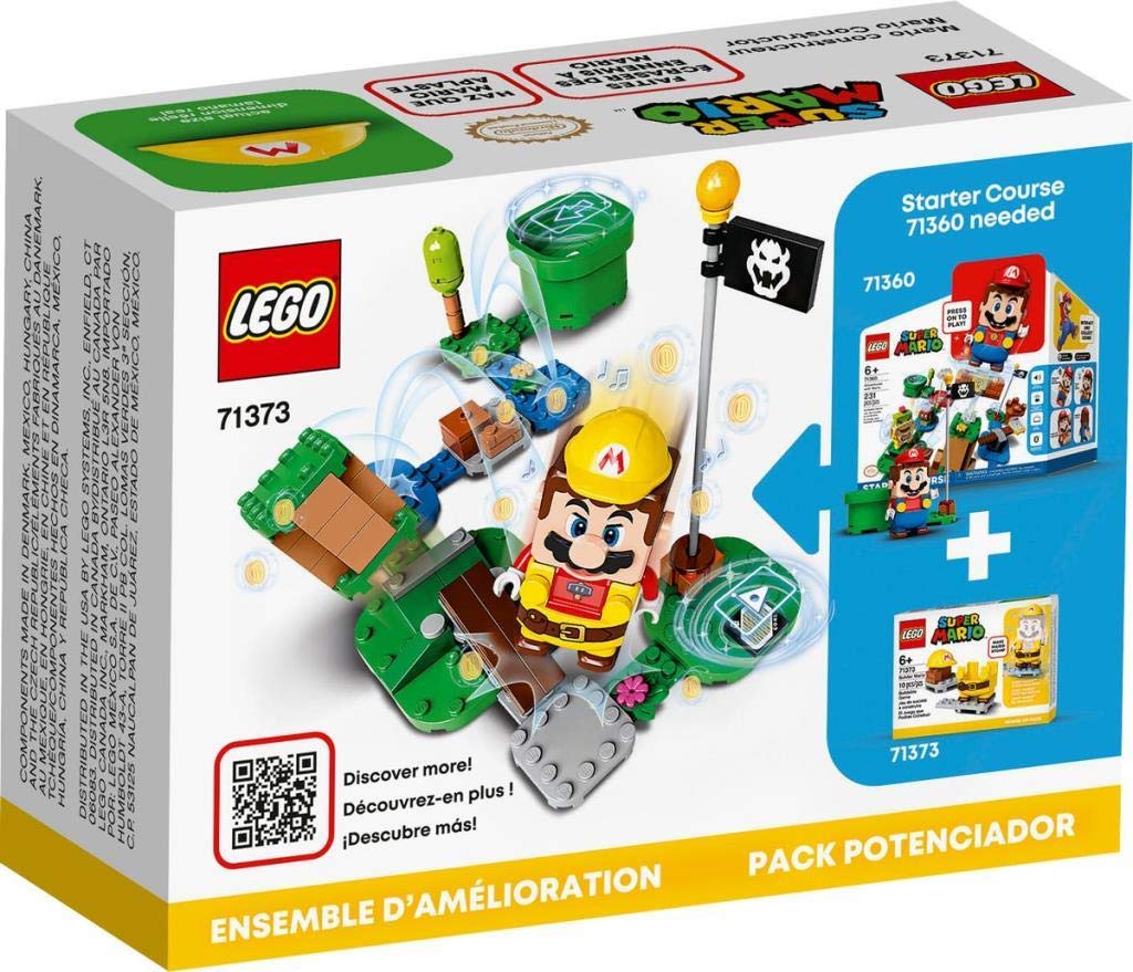 LEGO Super Mario Builder Mario Power Up Pack 71373