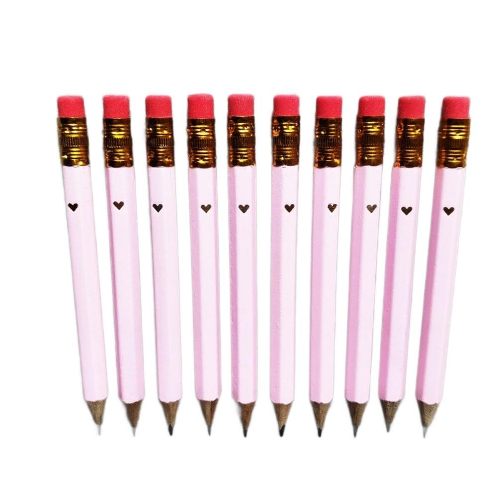 

200Pcs Mini Baby Shower Pencils Pre Sharpened Golf Pencils Bridal Shower Pencils Office розовый