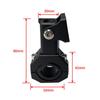 1/2Pcs Motor Light Mount Bracket 360° Adjustable Anti-Slip Clamp Fit for Motorcycle Spotlight Modified Parts