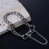 Hip Hop Personality Women Fashion Design Korean Hand Chain Men Bracelet Jewelry Accessories Zinc Zinc Alloy