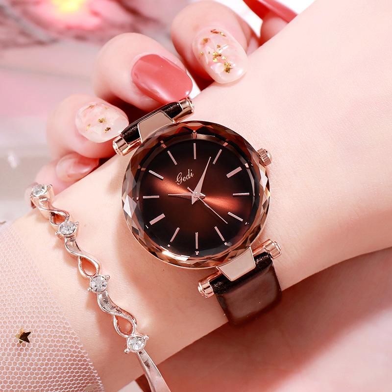 Luxury Women'S Watch Fashion Trend Belt Women'S Watch Female Student Simple Versatile Waterproof Watch
