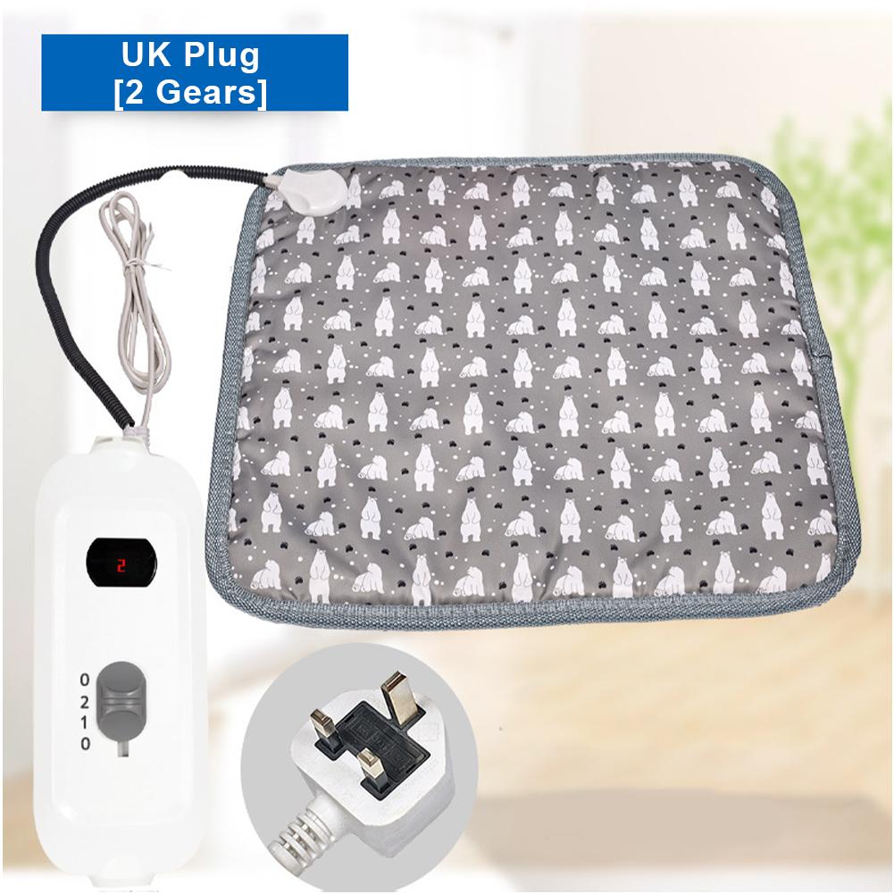 30-50°C Waterproof Adjustable Electric Blanket Pet Heating Pad With Timer Anti-bite Tube  Cat Dog Heated MatSleeping Supplies