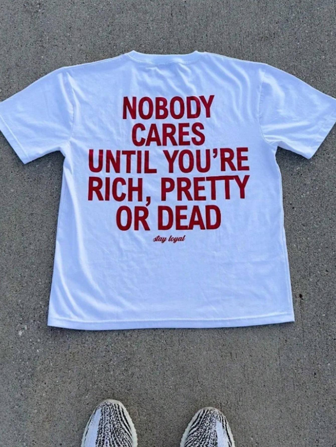 

Retro Harajuku Fashion Tee Men Women Cotton T-shirt Loose Street Letter Print Short Sleeve Casual Y2K Style T-shirt Summer Tops 4XL